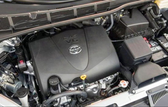 2019 Toyota Sienna AWD Engine