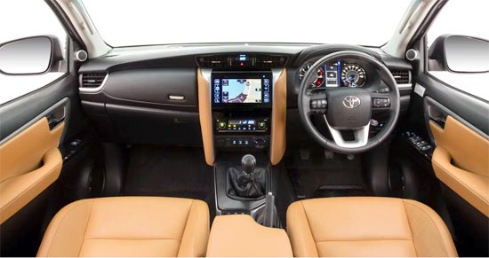 2019 Toyota Fortuner Interior