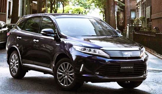 2019 Toyota Harrier Price, Review and Release Date