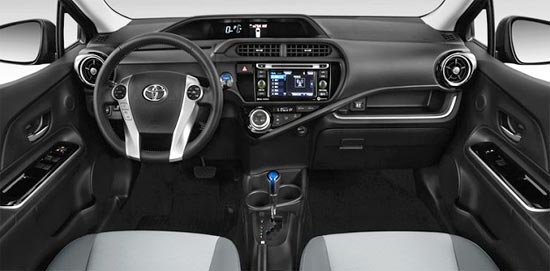 2019 Toyota Prius C Interior