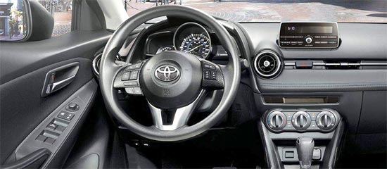 2019 Toyota Yaris Sedan Interior