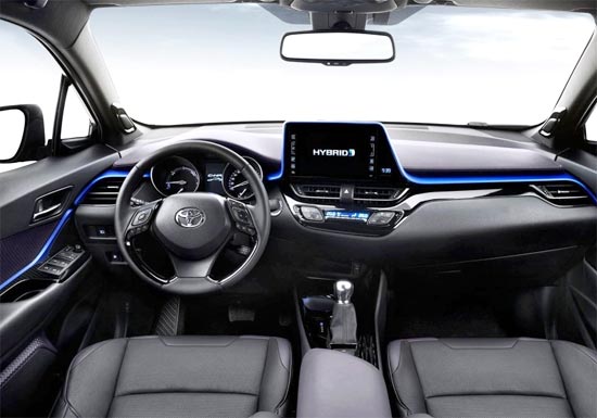 2019 Toyota C-HR XLE Hybrid Interior