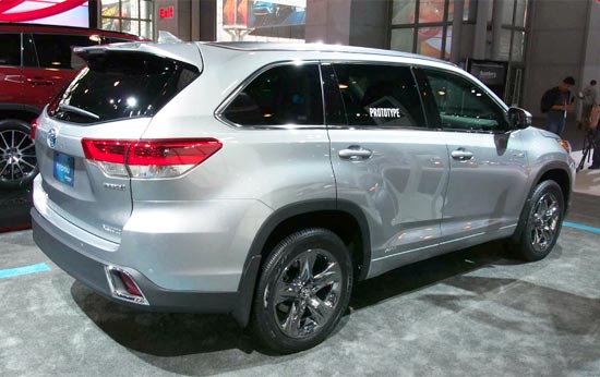 2019 Toyota Highlander Hybrid Release Date and Price