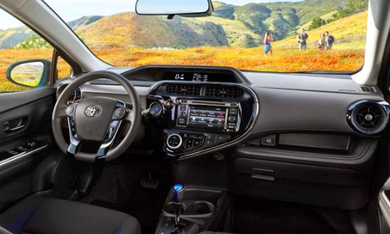 2020 Toyota Prius C Interior
