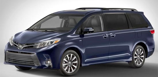 2020 Toyota Sienna AWD Review and Release Date