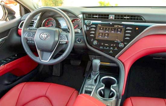 2020 Toyota Camry XSE V6 Interior