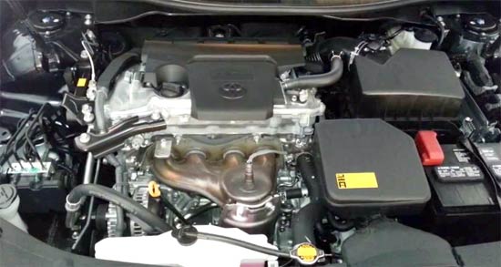 2021 Toyota Camry Atara SX Engine