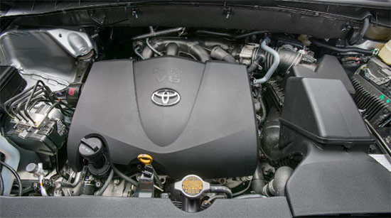 2021 Toyota Highlander Hybrid Engine