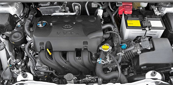 2021 Toyota Yaris Hatchback Engine