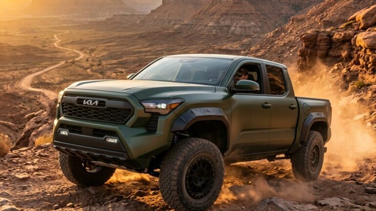 Guide to 2027 Kia Tasman: Rugged Body-on-Frame Midsize Pickup Truck Specs, 4x4 Tech, and Global Launch