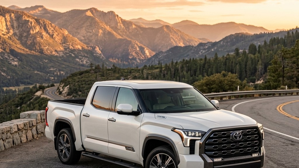 2027 Toyota Tundra Capstone twin-turbo hybrid V6 changes air suspension and interior tech